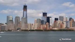 11 anni di costruzione delle torri gemelle TimeLapse  11 years of WTC construction [upl. by Fineman705]