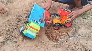 miti se bra turk palt gya  gadi wala cartoon  tractor truck JCB  dillu toy [upl. by Ariana]