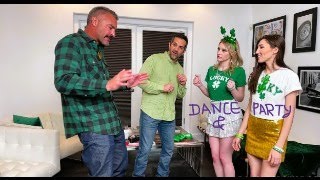 Bratty Daughter  Patrick Day Party at Home Melody Marks amp Maya Woulfe Pt1 2024 BrazzersHensongs01 [upl. by Blakely364]