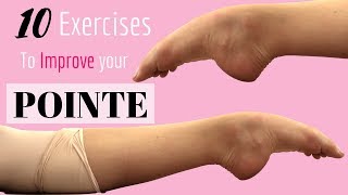 How To Improve Your Pointe  Exercises to improve your pointe [upl. by Neale326]