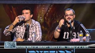 Blizzcon 2010  World of Warcraft Quest amp Lore Panel [upl. by Nosidam746]