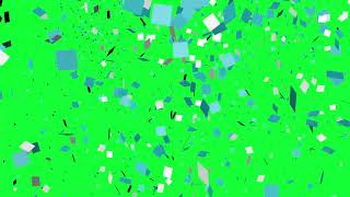 Papelitos cayendo Confetti Green Screen [upl. by Worrell92]