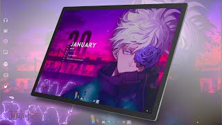 How to make your desktop look better  Jujutsu Kaisen Themes  Gojo Satoru [upl. by Lozar209]