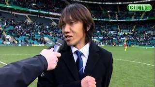 Celtic FC  Shunsuke Nakamura returns to Celtic Park [upl. by Iene]