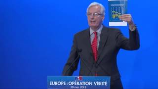 Convention Europe  Michel Barnier [upl. by Alrick]