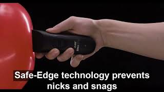 Skinsafe Trimmer for Balls with SafeEdge Technology  Zlade Ballistic [upl. by Hoashis]