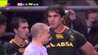 South africa rugby etzebeth fight [upl. by Ik]