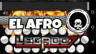 El Afro Legado 7 tutorial acordeon melodeon fácil [upl. by Medrek]