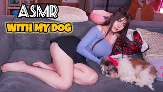 ASMR WITH MY DOG [upl. by Itram]