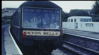 Dartmouth Steam Railway Devon 1980s  Film 61563 [upl. by Esinned]