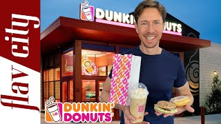 Dunkin Donuts Menu Review  Is Anything Healthy [upl. by Matthei]