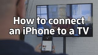 How to connect an iPhone to a TV [upl. by Gracia]