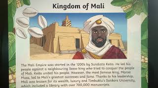 Kingdom of Mali Read along practice Listening strand IB curriculum Unit integration [upl. by Tricia571]