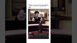 bros is afraid of luckstake ricegum roulette shorts short viral casino slots [upl. by Eramal]