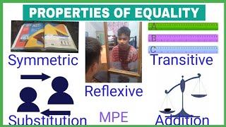 Properties of Equality with examples and test in 5 mins [upl. by Mixie]