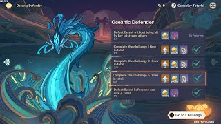 Genshin Impact 24 Lets Complete Oceanic Defender Event And Spiral Abyss Live [upl. by Aekan]