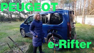 Test Peugeot eRifter 2022 GT długość standardowa [upl. by Eniawd800]