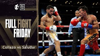 Oscar Collazo vs Victorio Saludar WBA Minimumweight Title Eliminator fullfight [upl. by Ylimme]