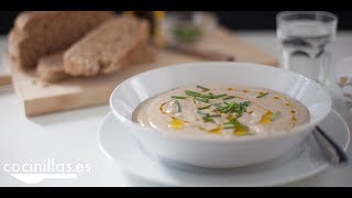 Receta de Vichyssoise vegana fácil [upl. by Ker80]