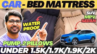 Best Car Travel Inflatable Mattress Air Bed⚡Best Car Air Bed⚡Best Car Inflatable Mattress In India [upl. by Nosnej]