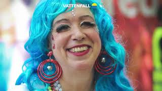 Vattenfall at Pride Parade 2018 [upl. by Shirl]