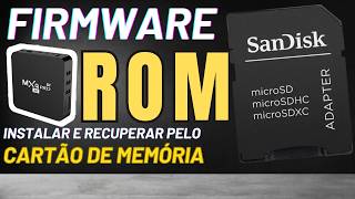 Como instalar ROM FIRMWARE TV BOX MX9MXQ pelo CARTÃO DE MÉMORIA [upl. by Conlin]