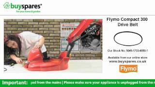 How To Replace the Drive Belt on a Flymo Compact 300 Lawnmower [upl. by Geller]