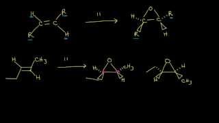 Preparation of epoxides Stereochemistry  Organic chemistry  Khan Academy [upl. by Hole]