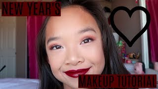 NEW YEARS MAKEUP TUTORIAL Nicole Laeno [upl. by Artina]