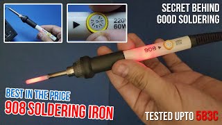 SL 908 60W Soldering Iron Review Sunshine HFH Tool [upl. by Animrac]