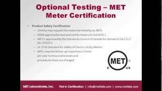 2015 07 28 13 02 Watt Hour Meter Testing Certification Webinar [upl. by Nahc882]