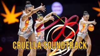 53 Cruella Soundtrack  rhythmic gymnastics group music [upl. by Gerhan]