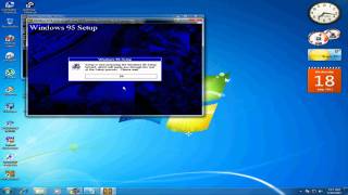 How To Install Windows 9598 in DosBox [upl. by Anitsyrhk939]