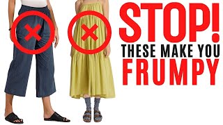 10 Style Mistakes That Make You Look Frumpy [upl. by Noxas]