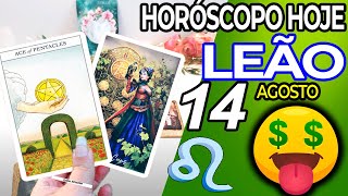 💲💲𝐕𝐎𝐂𝐄̂ 𝐕𝐀𝐈 𝐒𝐄 𝐓𝐎𝐑𝐍𝐀𝐑 𝐔𝐌 𝐁𝐈𝐋𝐈𝐎𝐍𝐀́𝐑𝐈𝐎💸Horoscopo do dia de hoje LEÃO 14 AGOSTO 2023♌️tarô Leão 14 [upl. by Ardnalahs381]