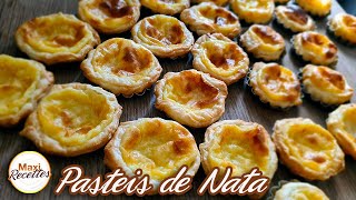 Pasteis de Nata Recette Facile de Mini Flans Portugais [upl. by Ailak225]