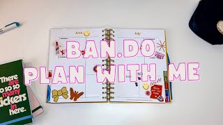 BANDO PLANNER PLAN WITH ME [upl. by Baillie]