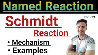 Schmidt Reaction Schmidt Reaction mechanism Schmidt Reaction examples [upl. by Dambro]