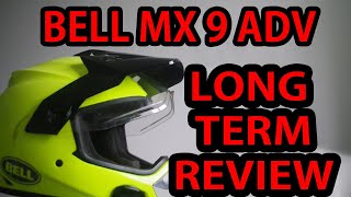 BELL MX 9 ADVENTURE  Long Term Review [upl. by Neibaf]