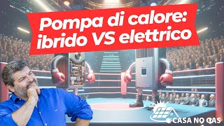 pompa di calore ibrida Tecnica vs Economia vs sostenibilità [upl. by Llaccm]