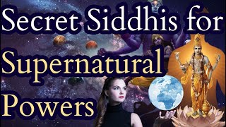 8 SIDDHIS SUPERNATURAL POWERS EXPLAINED BY SHRI KRISHNA  BHAGWAT GEETA [upl. by Alled]