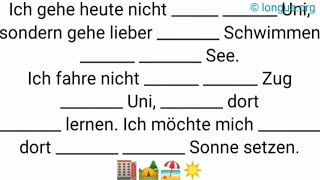 Präpositionen Artikel der die das derdiedas  deutsche Grammatik Deutsch lernen dieser diese [upl. by Eugor740]