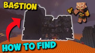 EASIEST Way To Find BASTIONS In Minecraft 116 [upl. by Ydeh166]