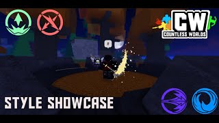 Style Showcase ALL CLASSES  Countless Worlds [upl. by Havstad568]