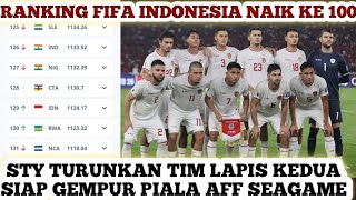 RANKING FIFA INDONESIA MENUJU KE 100  STY TURUNKAN PEMAIN TIMNAS LAPIS KEDUA PIALA AFF AKAN JUARA [upl. by Philina]