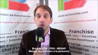 MDSAP  Brice ALZON au micro de Choisir Sa Franchise [upl. by Calore125]