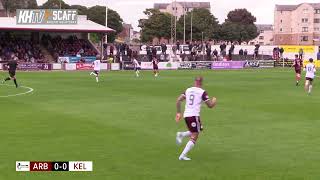 Arbroath v Kelty Hearts  William Hill League One 17824 [upl. by Orlina]