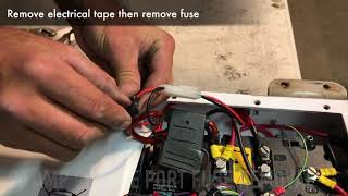 20 Amp Charge Port Fuse Removal [upl. by Carma620]