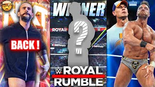 WHAT  AB Aayega CM PUNK NXT Mein 🤯CONFIRMED ROYAL Rumble 2024 WINNER SPOILER LA Knight Return [upl. by Sturdivant142]