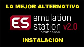 EmulationStation Desktop Edition  ESDE v20  Instalación [upl. by Anilorac]